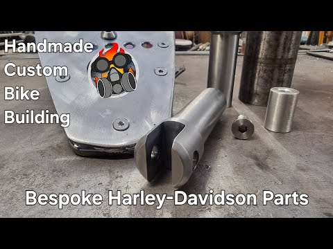 Видео: Изготовленные вручную элементы управления и крепления для приборной панели Harley Forward | Изгот...