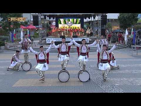 Видео: Академичен фолклорен ансамбъл - Танц с тъпани / Неделино 2021