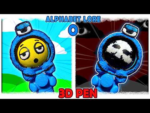 Видео: Incredibox Sprunki oc O Alphabet Lore фаза 4 с компиляцией 3D-ручки