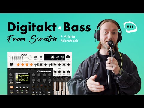 Видео: ☕ Кофе с Digitakt + Microfreak – Bass Music from Scratch
