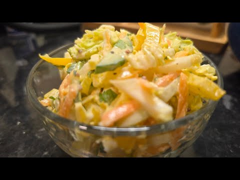 Видео: САЛАТ "НА БЫСТРУЮ РУКУ " | САЛАТ ИЗ ПЕКИНСКОЙ КАПУСТЫ | ВКУСНАЯ ЗАПРАВКА ДЛЯ САЛАТОВ #салат #ппсалат