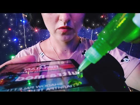 Видео: [RP] 🧑‍🎨 АСМР Макияж красками😴/Do makeup with paint. #asmr #makeup #ролеваяигра  #асмрмакияж