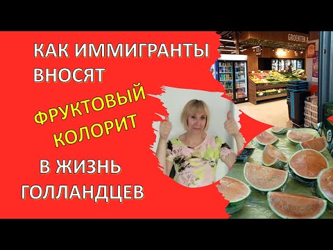 Видео: Нидерланды. Как иммигранты изменили жизнь голландцев. Фруктовый рай Голландии. Бюджетная закупка