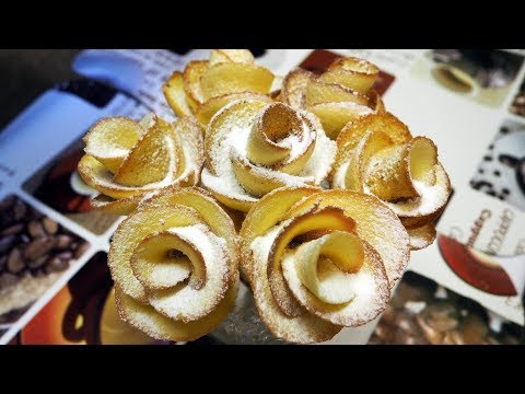 Видео: печенье "Розы" - вкусная выпечка!