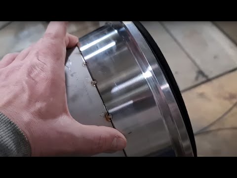 Видео: Привариваю фланец, под цвет. Одним дублем весь процесс.