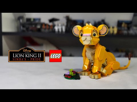Видео: КОРОЛЬ ЛЕВ СИМБА В ЛЕГО 43243 | THE LION KING SIMBA LEGO 43243