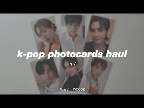 Видео: ✉️ Распаковка кпоп фотокарт | k-pop haul ep7  | wayv, woodz