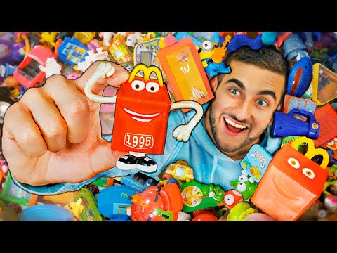 Видео: КУПИЛИ ВСЕ ИГРУШКИ ИЗ MCDONALDS 2000х !