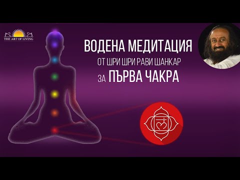 Видео: Водена медитация за Първа чакра: Шри Шри Рави Шанкар