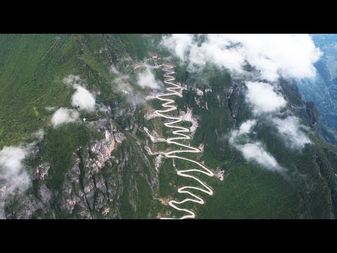 Видео: Преодолей 49 серпантинов! Достигни самого высокого даосского храма Китая — Дворец Зися【4K】