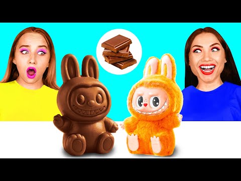 Видео: Челлендж. Шоколадная Еда vs Настоящая еда | Кто Победит в Кулинарной Битве HAHANOM Challenge