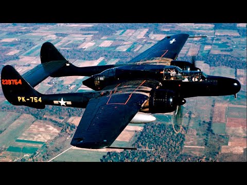 Видео: Чёрная Вдова — истребитель P-61, что охотился в темноте и уничтожал врагов без свидетелей | История