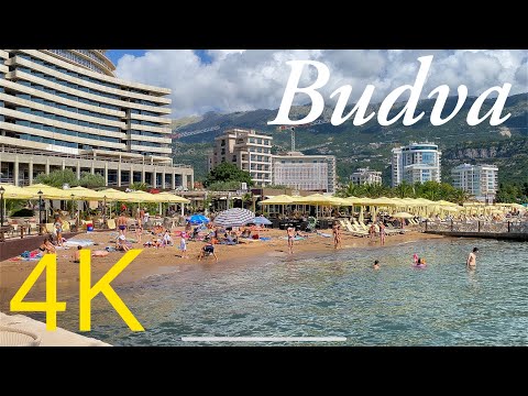 Видео: Будва 🌊 Черногория 🇲🇪 Пешеходная экскурсия 4K 60fps - с подписями