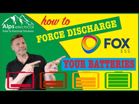 Видео: Как принудительно разрядить и зарядить аккумуляторы Fox ESS | Экспорт в Octopus Go и Flux