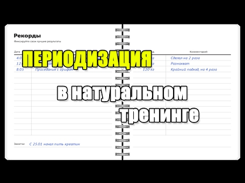 Видео: ПЕРИОДИЗАЦИЯ в натуральном тренинге.