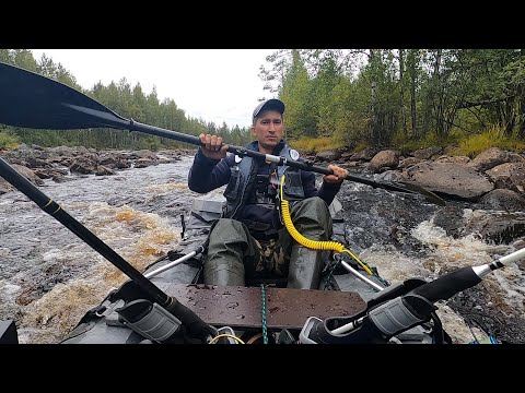Видео: Одиночный сплав по реке Ирста - Республика Карелия (4 ЧАСТЬ)