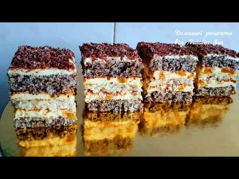 Видео: ПЛЯЦОК "СВЯТКОВИЙ" з персиками ТОРТ "Праздничный" с персиками