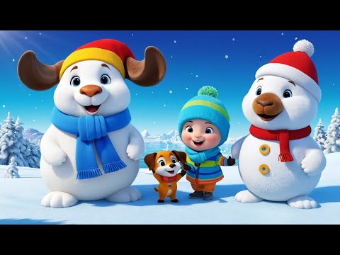 Видео: Уолли Морж лепит снеговиков ☃️🦭