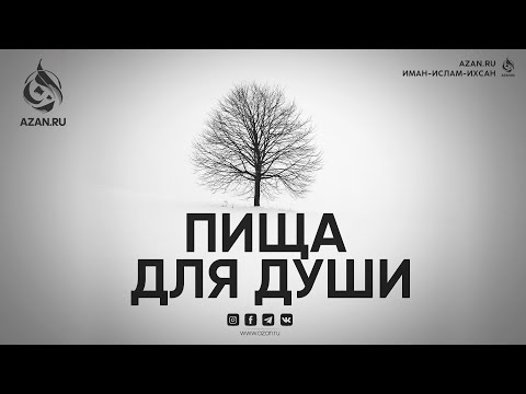 Видео: ПИЩА ДЛЯ ДУШИ | AZAN.RU