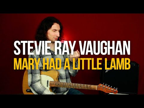 Видео: Как играть Mary Had a Little Lamb на гитаре Stevie Ray Vaughan SRV