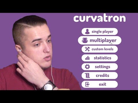 Видео: Curvatron - Ностальгия ... Как змейка но не змейка.
