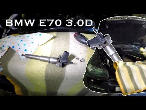 Видео: BMW x5 e70 3.0d нет давления в топливной рампе, замыкание форсунки