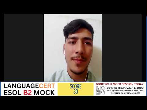 Видео: LanguageCert ESOL Speak#testpractice m с обратной связью | Пробный тест LanguageCert Speaking