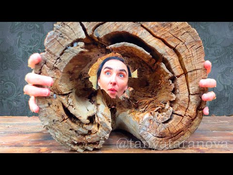 Видео: Я сама не поверила! Удивительная идея от UNUSUAL WOOD CUTTING