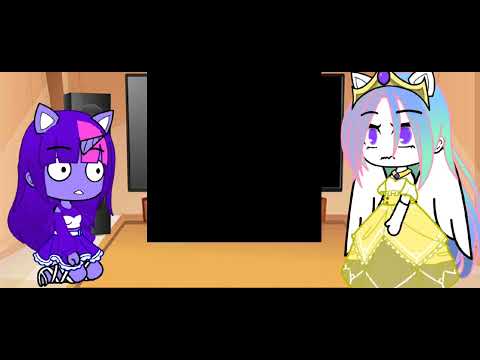 Видео: //👑✨Реакция прошлых Селестии и Искорки на тик ток✨👑//(чит.описание)