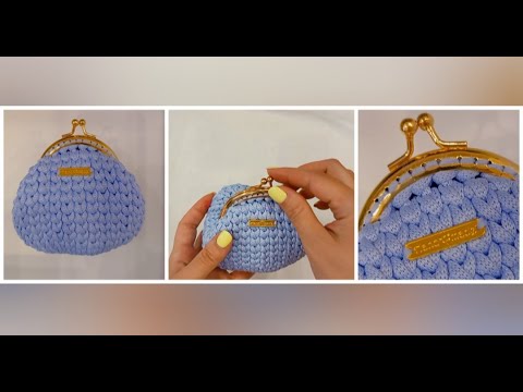 Видео: Кошелек-монетница с фермуаром. МК