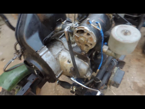 Видео: самодельный трактор