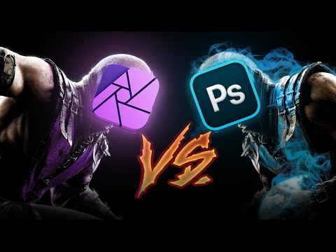 Видео: Отличия Affinity Photo от Photoshop