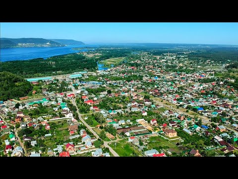 Видео: Большая Царевщина и окрестности (пос. Волжский Самарская обл.)