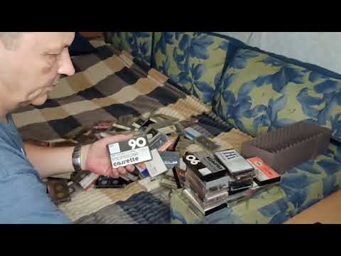 Видео: Кассетная Стопка. Мешок кассет с блошиного рынка на Удельной. Первый разбор.