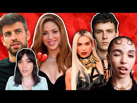 Видео: ШАКИРА и ПИКЕ: ИЗМЕНА, ДУА ЛИПА, АРОН ПАЙПЕР и FKA TWIGS, АНДЖЕЛИНА и БРЭД тоже СУДЯТСЯ, девушка ЙЕ