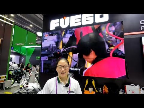 Видео: Мотоциклы FUEGO. Интервью на выставке CFAIR.