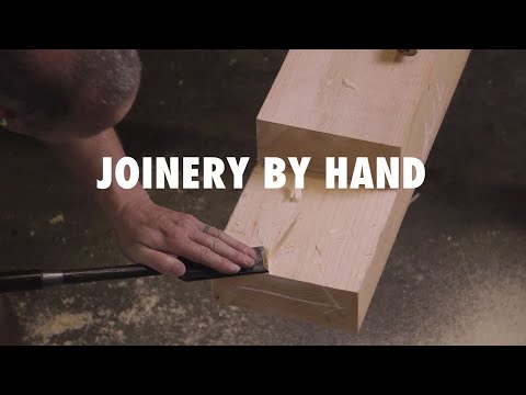 Видео: Как вырезать шип для деревянной рамы — Черновая обработка и доводка вручную — Часть 2