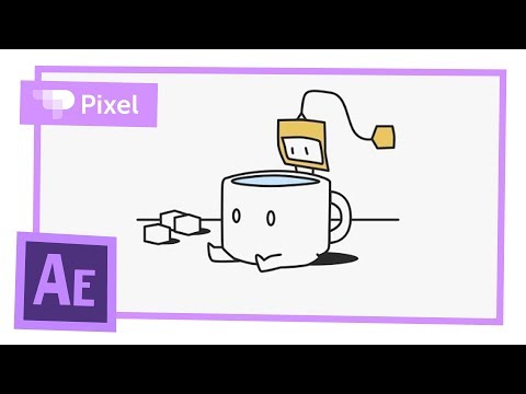Видео: Анимация чайного пакетика в Adobe After Effects