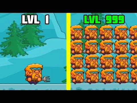 Видео: ЭВОЛЮЦИЯ АРМИИ ЧТОБЫ СОБРАТЬ БАШНЮ ИЗ ЛЮДЕЙ В ИГРЕ BRAVE SHORITES!