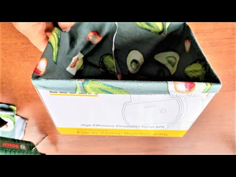 Видео: Мне уже за 50, а я только сейчас узнала, как красиво использовать коробки и остатки ткани