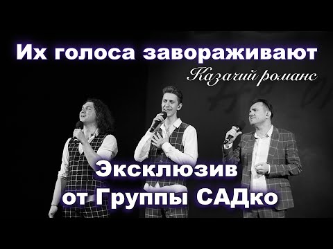 Видео: Их голоса-бальзам для души. 👍Группа САДко поёт казачий романс.🔥 Отчего так быстро вянут розы.