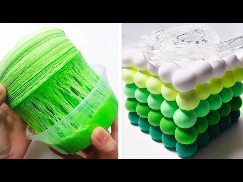 Видео: Удовлетворение Slime Сборник [ASMR] | Расслабляющий Slime [ACMP] #76
