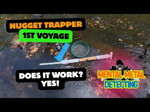 Видео: ЗОЛОТО реки Северная Каролина: Тестирование Nugget Trapper (работает!)