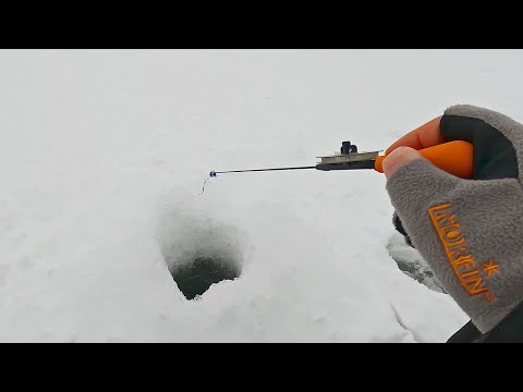 Видео: Рыбалка в декабре! НА простую мормышку.. ВИЖУ И ЛОВЛЮ! Плотва, окунь, щука. Мокрый лёд