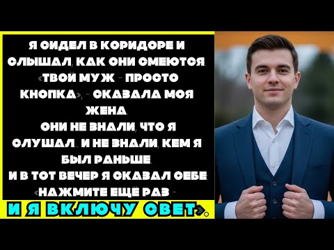 Видео: Моя жена и ее друзья шутили о «скучных мужьях», не зная, что я все слышал.