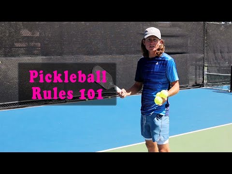 Видео: Правила пиклбола 101 — основы, одиночные и парные игры