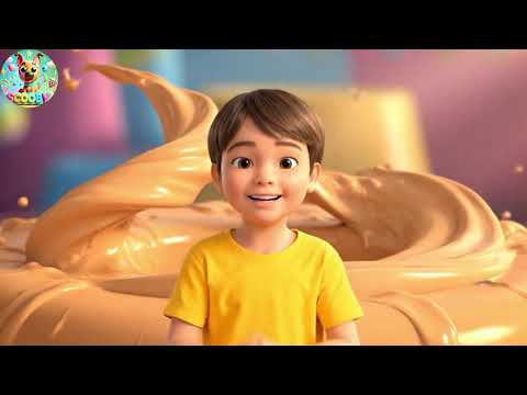 Видео: Капля Пудинга Хлопает «Шлёп Шлёп Шлёп» | Весёлые Детские Песенки и Развивающие Рифмы