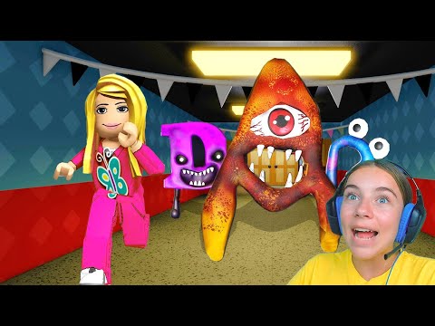 Видео: ПОБЕГ ОТ АЛФАВИТ ЛОР в ROBLOX!
