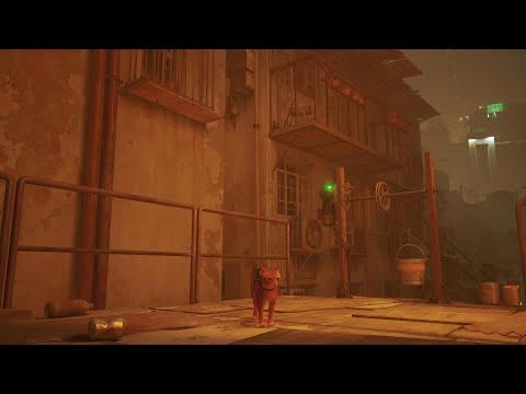 Видео: начало прохождения игры Stray