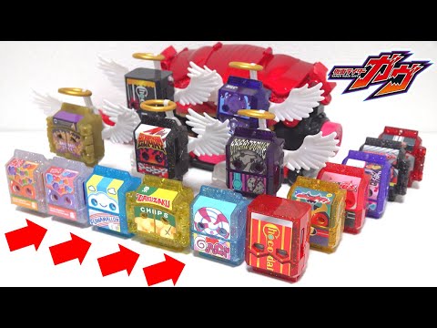 Видео: НОВЫЙ "DX Rider Gochizo Angel Series" Gurucan & Chocodan Clear такой классный! Камен Райдер Гавв